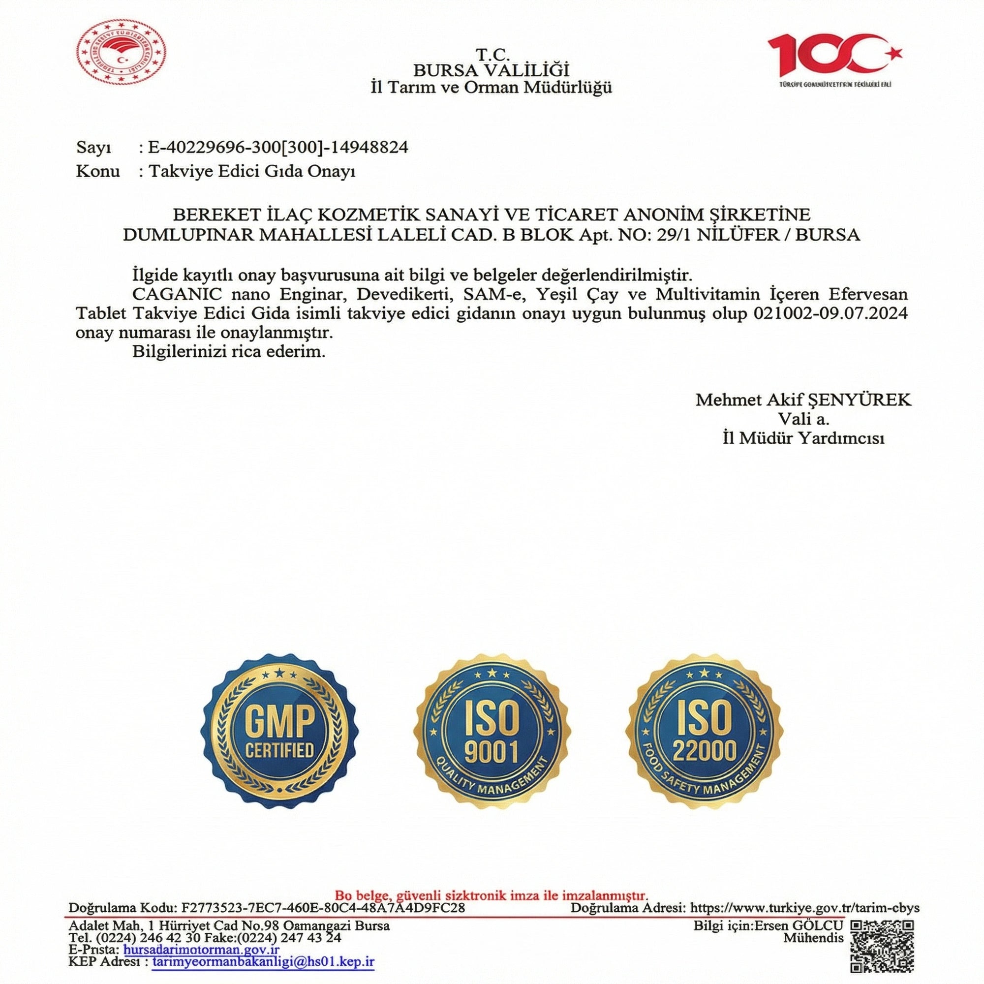 Caganic Nano - Karaciğer Sağlığı Desteği | Efervasan Tablet