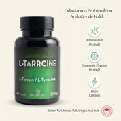 L-Tarrcıne Odaklanma Dostu Vitamin Takviyesi (Dopamin Üretimini Destekler)