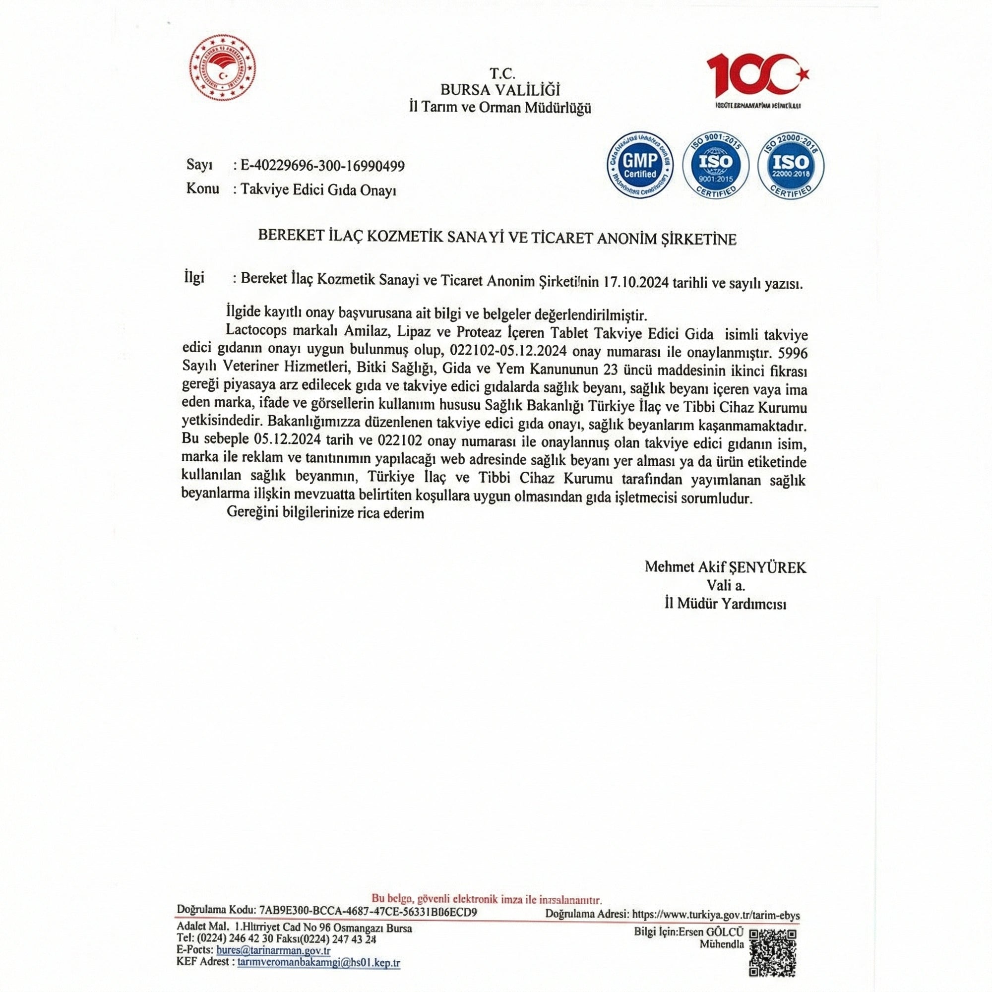 Lactocaps - Bağırsak Sağlığı ve Sindirim Desteği | 6 Enzim Kompleksi