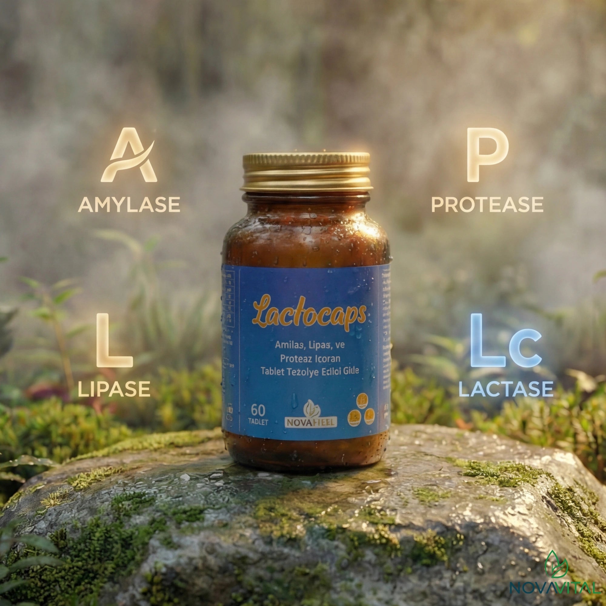 Lactocaps - Bağırsak Sağlığı ve Sindirim Desteği | 6 Enzim Kompleksi