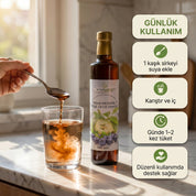 Yaban Mersinili Yeşil Ceviz Sirkesi
